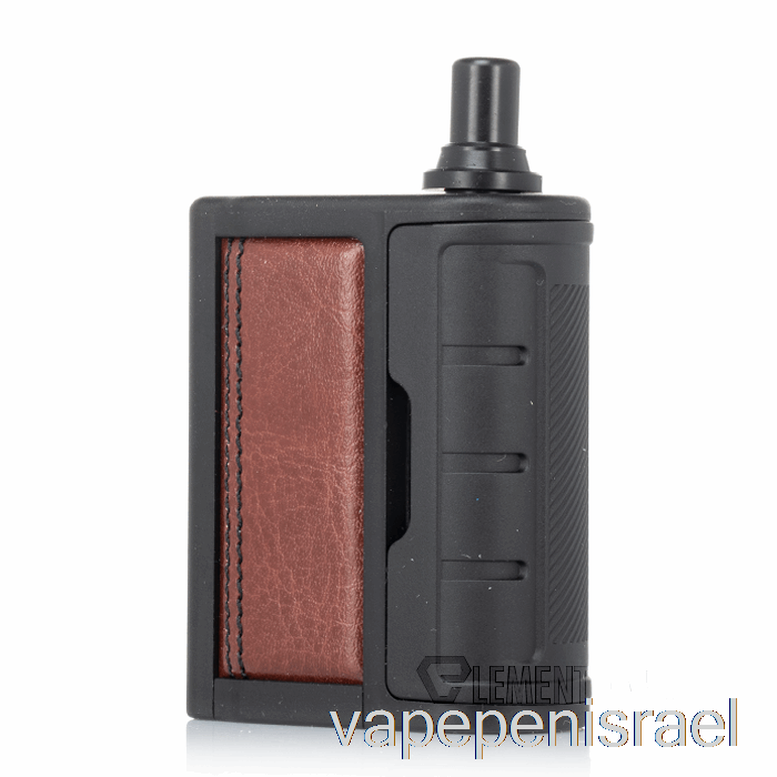 חד פעמי Vape Israel Vandy Vape Rhino 50w Pod Mod Kit עור יין אדום